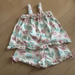 SALE★Branshes 花柄 キャミソール ショートパンツ セット 120のサムネイル
