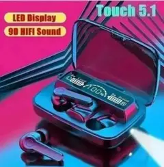 【新品 未使用品】Bluetooth 5.1 ワイヤレスイヤホンHIFIサウンド