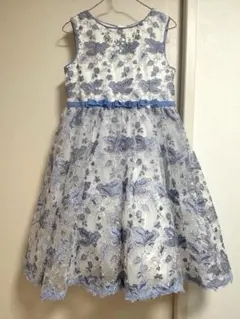 ほぼ未使用　メゾピアノ　花柄刺しゅうレースワンピース　定価30580円