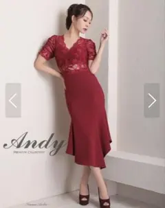 新品 andy ドレス S ピンク irma glossy rans - メルカリ