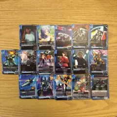 ガンダムカードゲーム 青 青紫バルバトス アグロなどの汎用セット