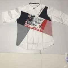 2-②カステルバジャク長袖ボタンダウン（フック留)シャツ