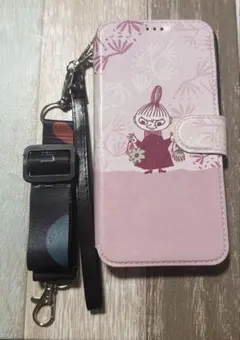 【最終値下げ】iPhone14plus ムーミン手帳型ケース ピンク