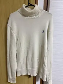 Polo Ralph Lauren タートルネックセーター XXL アイボリー
