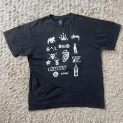 Stussy グラフィックプリント Tシャツ ブラックのサムネイル