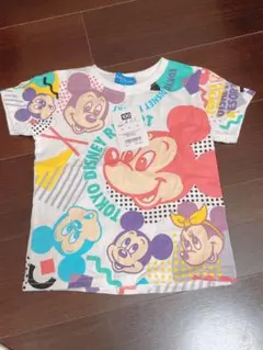 東京ディズニーリゾート ミッキーマウス Tシャツ 100cm タグ付き新品