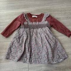 SLAP SLIP 90cm 花柄のワンピース