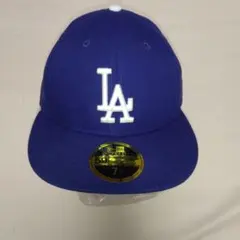 ニューエラ59FIFTY× LAドジャース　キャップ 　ブルー 7 1/4