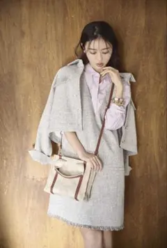 Mystrada ツイードミニジャンスカ