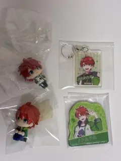 カラフルピーチ　じゃぱぱセット　グラスマーカー　マグネット　ガチャガチャのサムネイル
