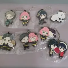 SPY✕FAMILY スパイファミリー カプセルラバーマスコット4 コンプリート