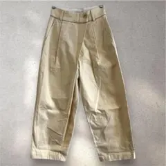 アダムエロペ Adam et Rope ラップワイドパンツキナリ size36