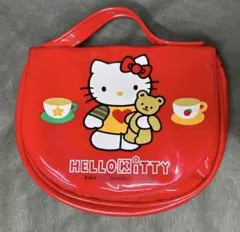 ハローキティ　タイニーチャム　ミニポシェット　エナメル　キティ　レトロ　レア