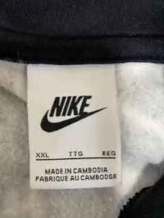 NIKE フード付きスウェット XXL ブラック