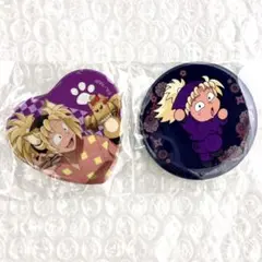忍たま 斉藤タカ丸 缶バッジ 2点セット ナンジャだあん