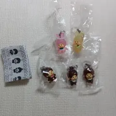 【こ-19】モンチッチ　めじるしアクセサリー2 セミコンプ　5個セット