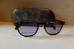 【美品】EYEVAN　Danny-R-SUN OLB ブルーレンズサングラスのサムネイル