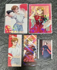 呪術廻戦 ファントムパレード&アニメーション展 釘崎野薔薇 カード5点