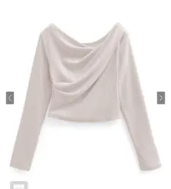 GRL ドレープカシュクールトップス