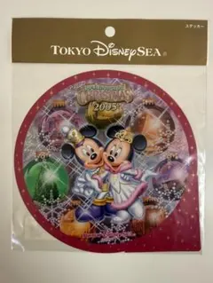 東京ディズニーシー 2005年クリスマスステッカー