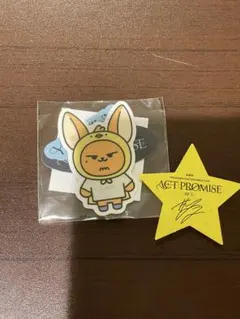 TXT act promise ep.2 カプセルトイ ステッカー ファンチュン