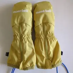 mont-bell パウダーミトン リーシュ付き 2-3Y
