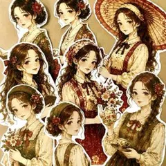 【カット済み】 コラージュ素材#02