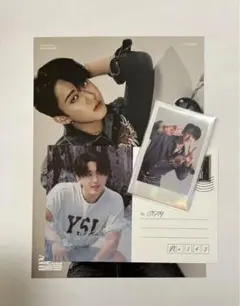 StrayKids スキズ　チャンビン　トレカ　ラブレター　ポスター