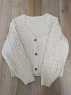 niko and ... アイボリー カーディガン