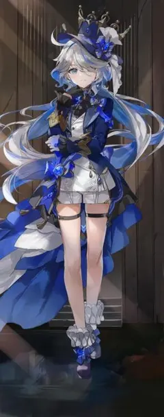 C105　そらねこよほう　火ノ　原神　フリーナ ブランケット　コミケ C105 そらねこよほう 火ノ 原神 フリーナ ブランケット コミケ