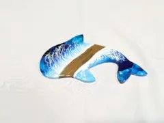 ジンベイザメ波アート④