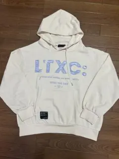 Lovetoxic パーカー アイボリー
