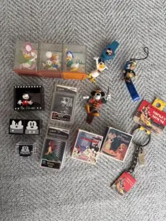 ディズニーキャラクター フィギュア キーホルダー