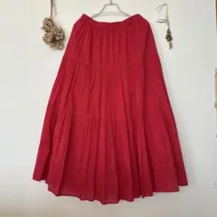 【新品タグ付き】アメリカンホリック⭐︎ロング ティアードスカート