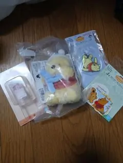 【一番くじ】くまのプーさん　C賞　あったかぬいぐるみマスコット　セット