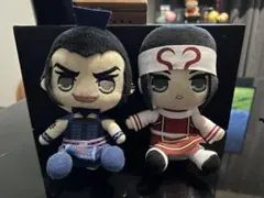 キングダムおすわり①王騎、羌瘣きゅるまるマスコットぬいぐるみ