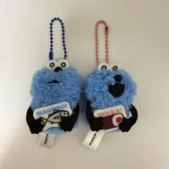 パペットスンスン スシローコラボ ボールチェーンキーホルダー 2種