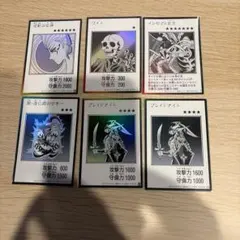 遊戯王 マンガスタイル モノクロ 6枚セット