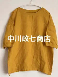 中川政七商店 リネン 半袖ブラウス 麻布Tシャツ プルオーバーのサムネイル