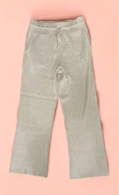 UNIQLO ウォッシャブルニットリブパンツ XXL