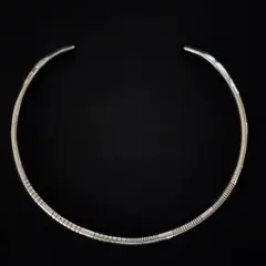 ナバホ族ハンドメイド シルバーネックレス ネックバー インディアンジュエリー