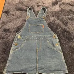 デニムジャンバースカート 130cm