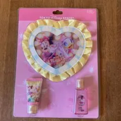 ディズニー ハンドクリーム、ハンドジェル、ポーチセットのサムネイル