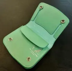 6T LeatherWorks ミドルウォレット ターコイズ　未使用 6T LeatherWorks ミドルウォレット ターコイズ 未使用 - メルカリ