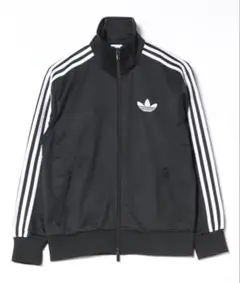 adidas ブラック ジャージ トラックジャケット