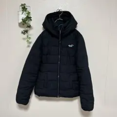 ホリスター　ブラック　ダウンジャケット　XS お直し必要