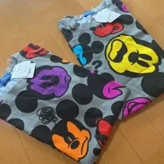 ディズニー　公式ティシャツ　ペア