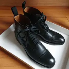 モディファイド ハンドソーンウェルテッド ブーツ 24.5cm D ワイズ
