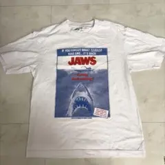 UNIQLO ユニクロ　ジョーズ　プリント　Tシャツ　ホワイト