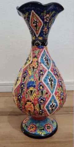 イタリア 花瓶 金彩 ロレンツォ ビザンチン様式 H25cm 8-25ve - メルカリ